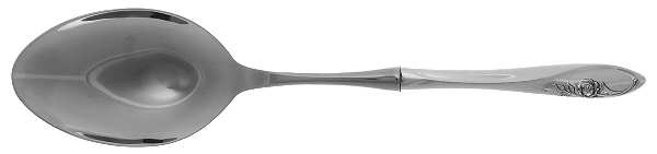 Sculptured Rose (Sterling, 1961) Dressing Spoon with Stainless Bowl
