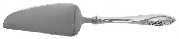 Sculptured Rose (Sterling, 1961) Cheese Knife with Stainless Blade