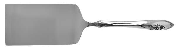 Sculptured Rose (Sterling, 1961) Lasagna Server with Stainless Blade