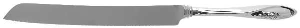 Sculptured Rose (Sterling, 1961) Cake Slicer with Stainless Blade