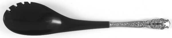 Segovia (Silverplate, 1969) Salad Serving Spoon with Plastic Bowl