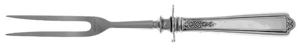 Seville (Sterling, 1926) Large Stainless-Prong Roast Carving Fork