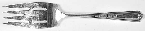 Seville (Sterling, 1926) Solid Salad Serving Fork