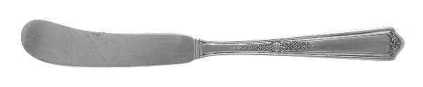 Seville (Sterling, 1926) Flat Handle Butter Spreader
