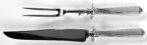 Seville (Sterling, 1926) Small Stainless Blade 2-Piece Steak Carving Set