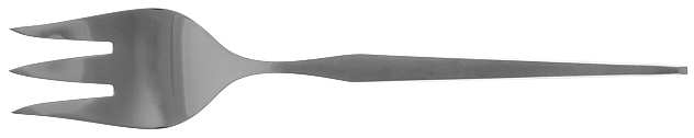 Shape (Stainless) Large Solid Cold Meat Serving Fork