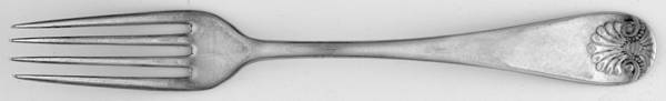 Shell II (Silverplate, 1889) Youth Fork