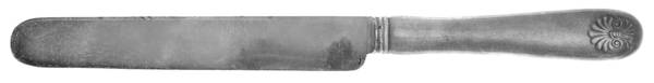 Shell II (Silverplate, 1889) Blunt Hollow Knife