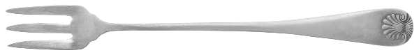 Shell I (Silverplate, 1888) Cocktail/Seafood Fork