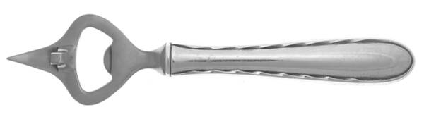 Silver Flutes (Sterling, 1941, No Monograms) Bottle/Can Opener with Stainless Bowl HC