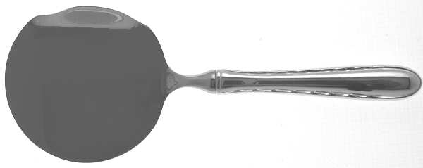 Silver Flutes (Sterling, 1941, No Monograms) Cranberry Server with Stainless Bowl