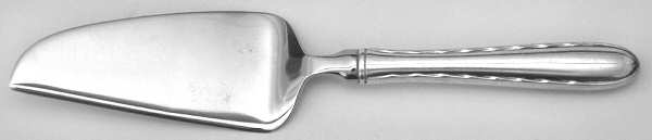 Silver Flutes (Sterling, 1941, No Monograms) Cheese Knife with Stainless Blade