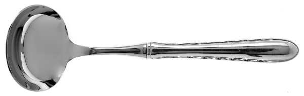 Silver Flutes (Sterling, 1941, No Monograms) Hollow Handle Gravy Ladle with Stainless Bowl