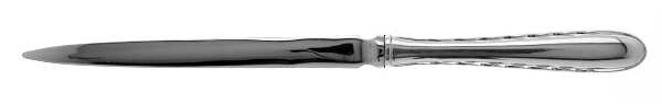 Silver Flutes (Sterling, 1941, No Monograms) Large Letter Opener with Stainless Blade