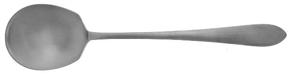 Silhouette (Stainless) Solid Smooth Casserole Spoon