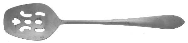 Silhouette (Stainless) Pierced Tablespoon (Serving Spoon)