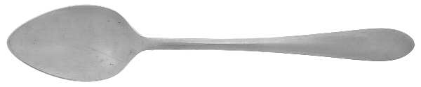 Silhouette (Stainless) Place/Oval Soup Spoon