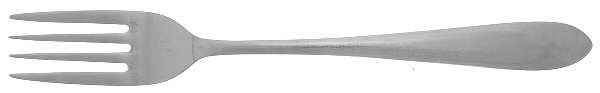 Silhouette (Stainless) Individual Salad Fork