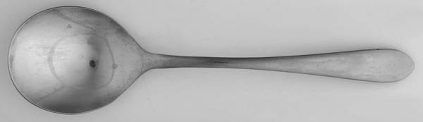 Silhouette (Stainless) Round Bowl Soup Spoon (Cream Soup)
