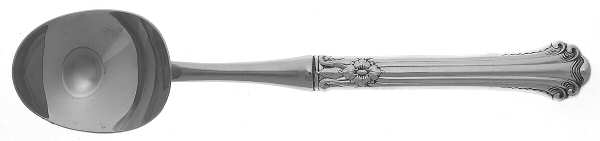 Silver Plumes (Sterling, 1939, No Monograms) Ice Cream Scoop with Stainless Bowl