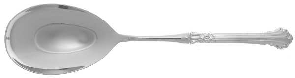 Silver Plumes (Sterling, 1939, No Monograms) Salad Servng Spoon with Stainless Bowl