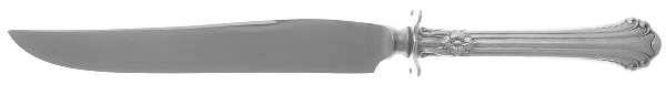 Silver Plumes (Sterling, 1939, No Monograms) Small Steak Carving Knife with Stainless Blade