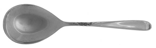 Silver Spray (Sterling, 1956) Solid Smooth Casserole Spoon