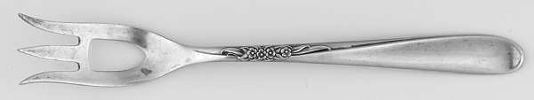 Silver Spray (Sterling, 1956) Lemon Fork by Towle Silver