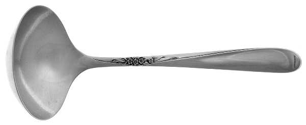 Silver Spray (Sterling, 1956) Solid Gravy Ladle