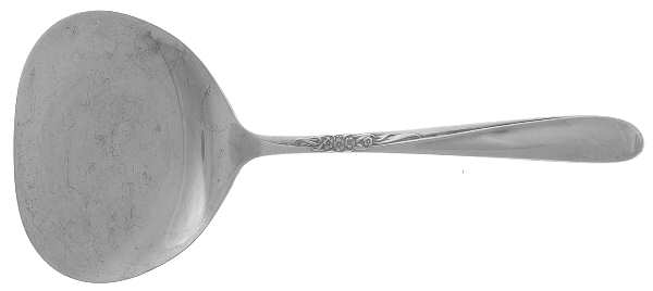 Silver Spray (Sterling, 1956) Tomato Server, Solid Piece by Towle Silver