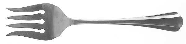 Smithville (Stainless) Medium Solid Cold Meat Serving Fork