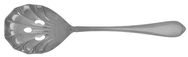 Snowflake (Stainless) Solid Pierced Shell Casserole Spoon