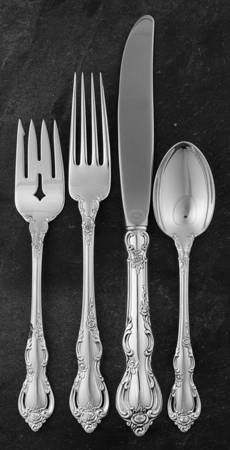 Spanish Provincial (Sterling, 1967) 4 Piece Place Size Setting by Towle Silver