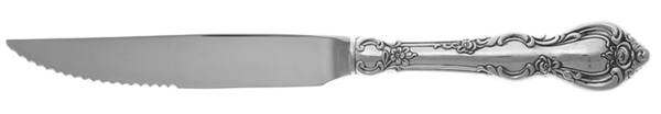Spanish Provincial (Sterling, 1967) Steak Knife Individual Hollow, Serrate HC