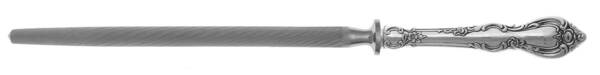 Spanish Provincial (Sterling, 1967) Sharpener Knife with Steel Rod HC