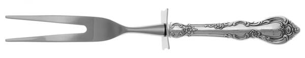 Spanish Provincial (Sterling, 1967) Carving Fork Small with Stainless Prongs HC