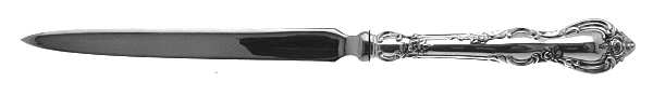 Spanish Provincial (Sterling, 1967) Letter Opener with Stainless Blade