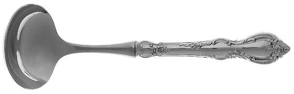 Spanish Provincial (Sterling, 1967) Hollow Handle Gravy Ladle with Stainless Bowl