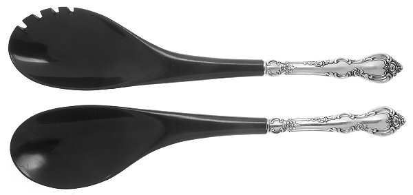 Spanish Provincial (Sterling, 1967) Plastic Bowl 2-Piece Salad Set by Towle Silver