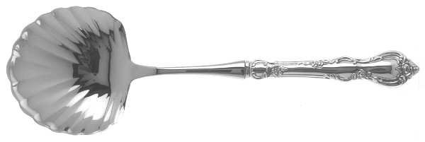 Spanish Provincial (Sterling, 1967) Casserole Spoon with Stainless Shell Bowl