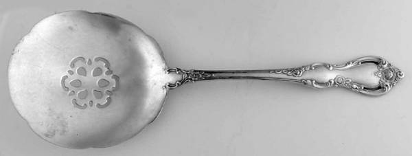 Spanish Provincial (Sterling, 1967) Tomato Server, Solid Piece by Towle Silver