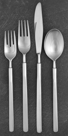 Stereo (Stainless, Supreme) 4 Piece Place Setting