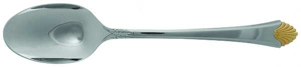 Stratton Gold (Stainless, Gold Accent) Tablespoon (Serving Spoon)