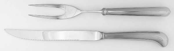 Stockbridge (Stainless) Large 2-Piece Roast Carving Set w/Stainless Blade
