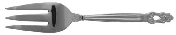 Stockholm (Stainless) Large Solid Cold Meat Serving Fork