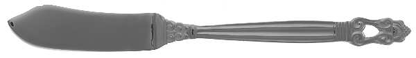 Stockholm (Stainless) Flat Handle Master Butter Knife