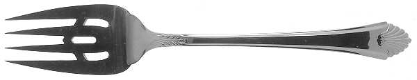 Stratton (Stainless) Large Solid Cold Meat Serving Fork