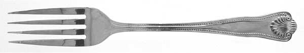 Stuart Shell (Silverplate, 1986) Fork