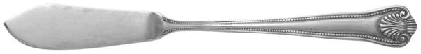 Stuart Shell (Silverplate, 1986) Flat Handle Master Butter Knife