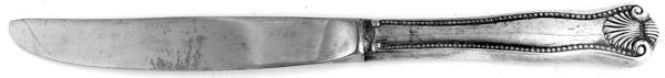 Stuart Shell (Silverplate, 1986) Modern Hollow Knife